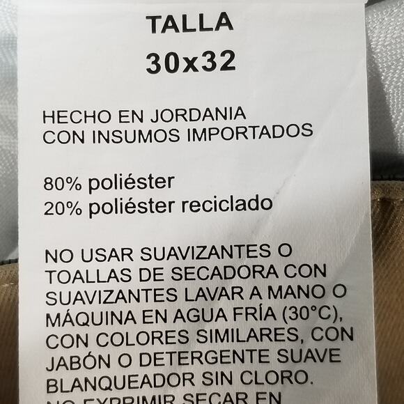 Ben Hogan Pants Mens 30x32 Golf Dress Flat Front Stretch Performance Polyester - Picture 14 of 15